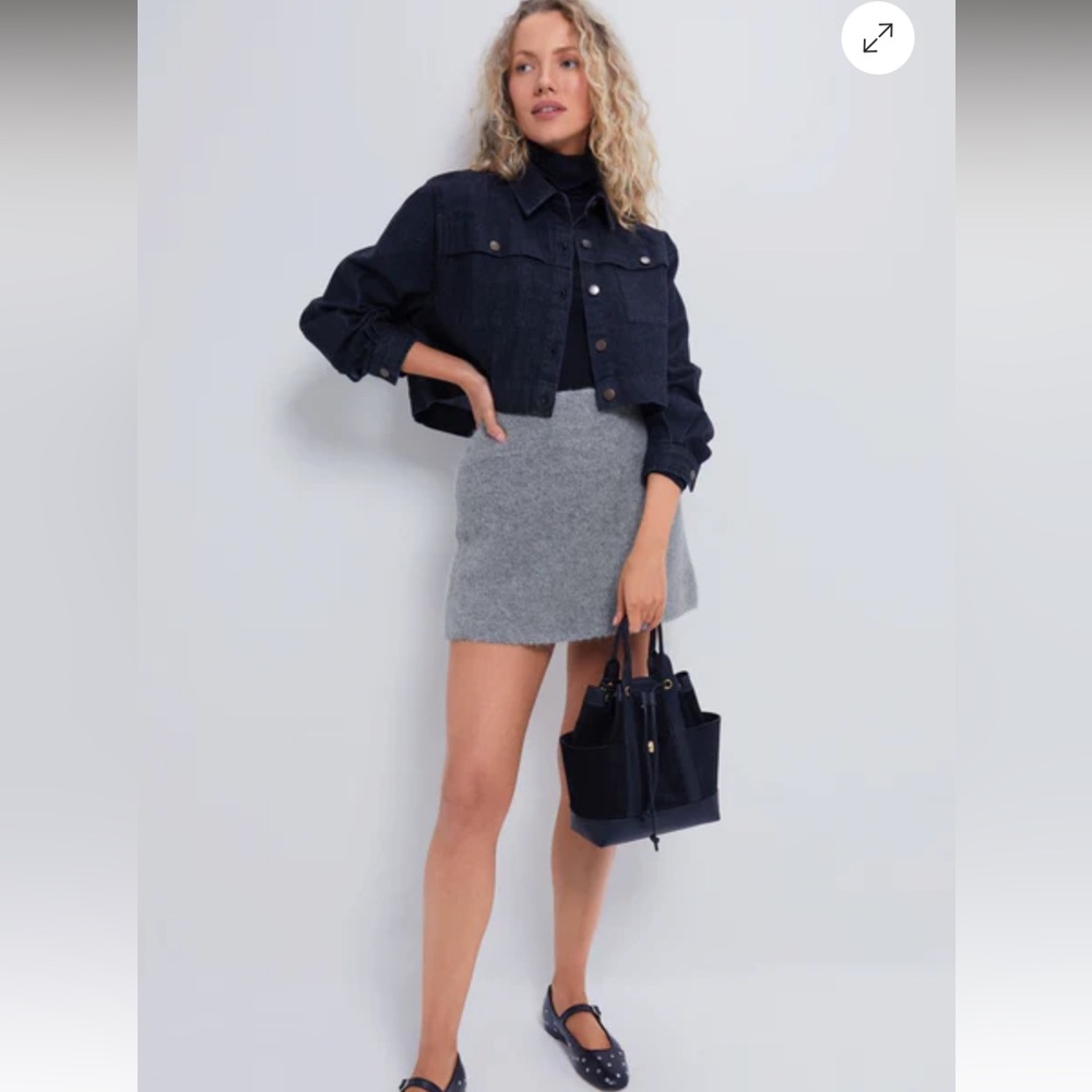 Tuckernuck Gray Mini Skirt